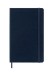 Libreta Moleskine Grande (13 x 21 cm) Plana Azul Zafiro 8051272893687