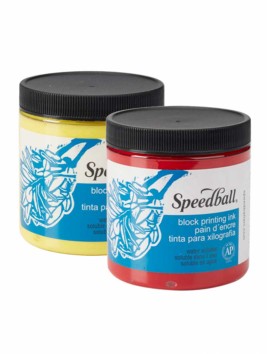 Tinta Grabado Speedball Soluble al Agua 8oz