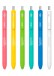 Lápices Gel Inkjoy Paper Mate Retráctil Punta Fina 0.7mm Set 6 Colores 2198010