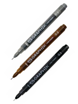 Tiralíneas Derwent Graphik
