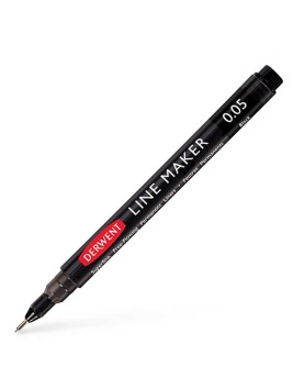 Tiralíneas Derwent Line Maker Negro