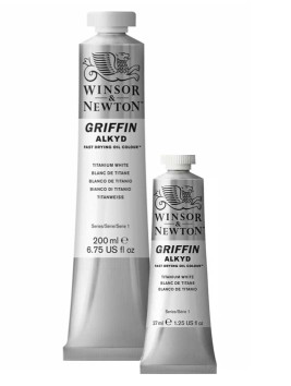 Óleo Winsor & Newton Griffin Alkyd Secado Rápido Blanco Titanio
