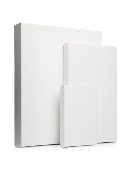 Bastidor 100% Algodón Que Tela! 400gr Imprimado Universal Grandes (Desde 70cm)