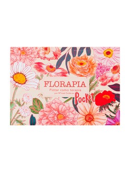 Libro para Colorear Florapia Pocket | Mª José Gutierrez LIBROFLORAPIAPOCKET
