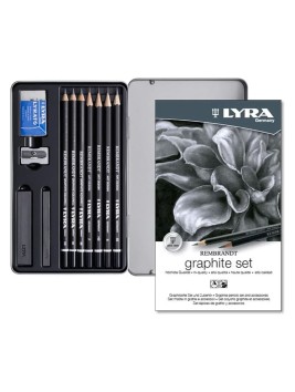 Set Grafito Rembrandt Lyra 11 Piezas L2051111