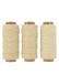 Hilo de Lino Encerado para Encuadernar Lineco Pack 3 Crudo BBHM208