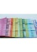 Papel Washi Teñido a Mano Awagami Set Itajime 15x15cm 15 Hojas AW811120200