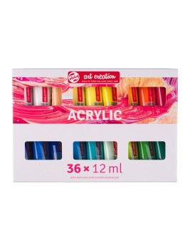 Acrílicos Art Creation Set 36 Colores 12ml 9021836M