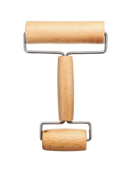 Rodillo doble de Madera para Arcilla Amaco 11198T