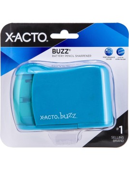 Sacapuntas X-Acto Buzz a Pilas con Depósito 16758