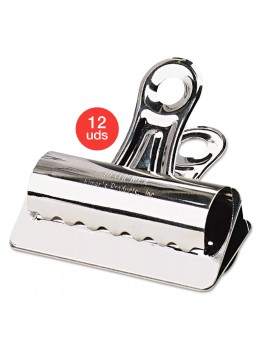 Pack Clips Bulldog X-Acto 12 Unidades 2004LMR