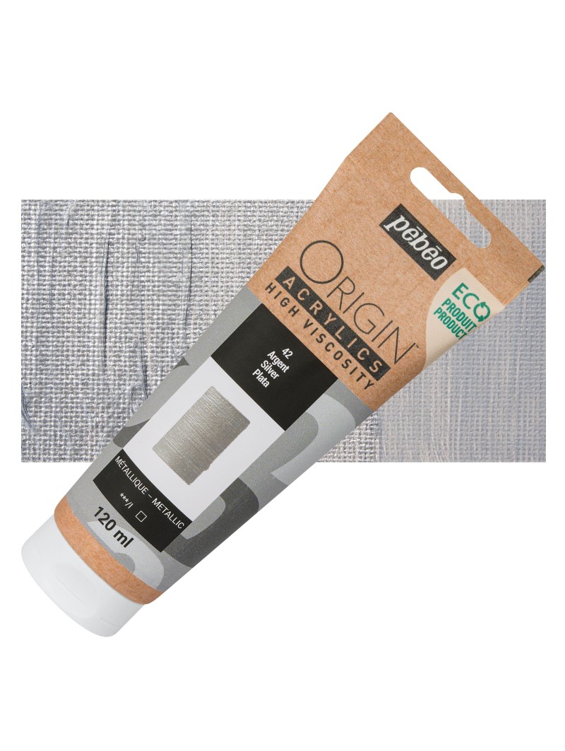 Acrílico Pebeo Origin Set 3 Colores Metálicos 60ml 817411 Acrílico Pebeo Origin Set 3 Colores Metálicos 60ml 817411