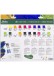 Acrílico Pebeo Studio Set 20 Colores 20ml + Pincel 833426