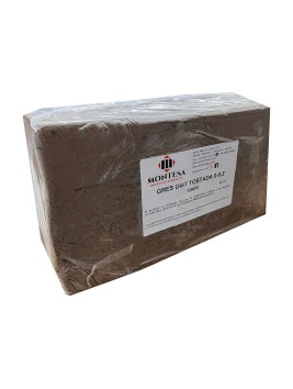 Pasta Cerámica Gres Alta Temperatura Montesa Nº8 GMT 0-0,2 Tostado 12,5 kg MONTESA8