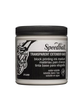 Extensor Base Transparente Speedball Soluble al Agua 8oz 003849
