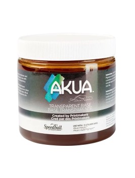 Medium Tinta para Grabado Akua Intaglio Base Transparente 8oz IITB