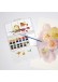 Acuarela en Pastillas Cotman Winsor & Newton Set 24 Colores + Pincel W0390376000