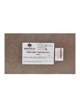 Pasta Cerámica Gres Alta Temperatura Montesa Nº8 GMT 0-0,2 Tostado 12,5 kg MONTESA8