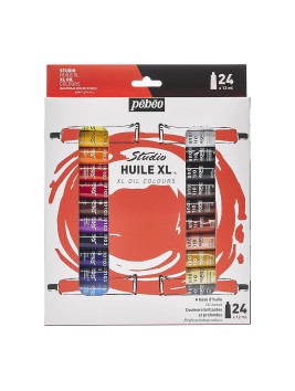 Óleo Pebeo XL Studio Set 24 Colores 12ml 668620