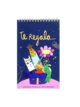Libro para Colorear Te Regalo |Olivia Allamand LGD.OA.TEREG