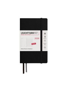 Agenda 2026 Leuchtturm A6 (10,5 x 14,8 cm) Vista Semanal + Notas 372663