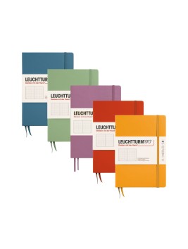 Libretas Leuchtturm 1917 A5 (14,8 x 21 cm) Puntos Tapa Dura