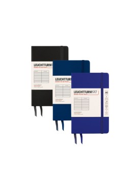 Libreta Leuchtturm 1917 A6 (10,5 x 14,8 cm) Líneas Tapa Dura