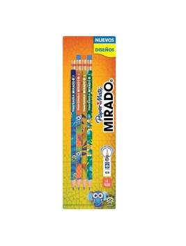 Lápices Grafito H Paper Mate Mirado 4 Unidades Jungla 1975946