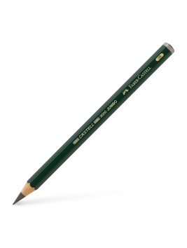 Lápiz Grafito Jumbo Faber Castell 9000 2B FC119302
