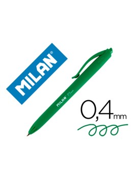 Caja 25 Bolígrafos Milan Touch Verdes 176513925