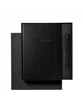 Libreta Leuchtturm 1917 Bullet Journal Stealth Collector's Set Libreta A5 + Boligrafo + Pen Loop 369716