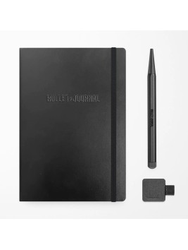 Libreta Leuchtturm 1917 Bullet Journal Stealth Collector's Set Libreta A5 + Boligrafo + Pen Loop 369716