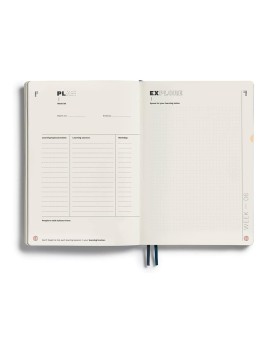 Libreta Learning Journal Leuchtturm 1917 B5 Tapa Flexible Negra 367497