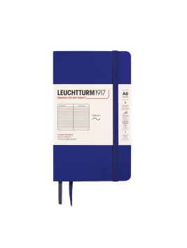 Libretas Leuchtturm 1917 A6 (10.5x14.8cm) Líneas Tapa Blanda
