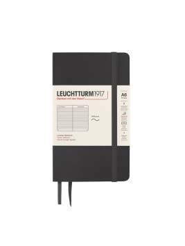 Libretas Leuchtturm 1917 A6 (10.5x14.8cm) Líneas Tapa Blanda