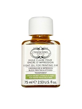 Aceite Extensor para Tintas Grabado Charbonnel Solubles al Agua Incoloro 75ml 301652