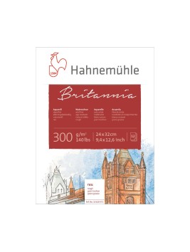 Block Acuarela Hahnemuhle Britannia 300gr Grano Grueso 24x32 cm 10628971