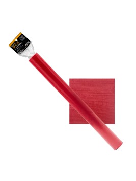 Tela para Encuadernación Lineco 43x66 cm Roja 220-4090