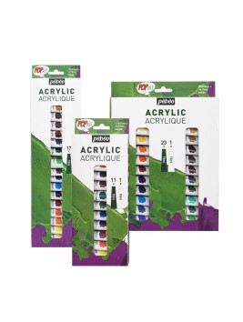 Acrílico Pebeo POP Art Sets 10ml + Blanco 15ml