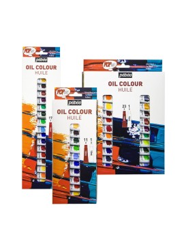 Óleo Pebeo POP Art Sets 10ml + Blanco 15ml