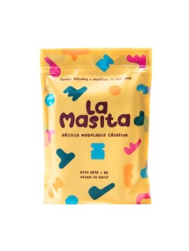 Pasta para Modelar La Masita 1 Kg ARCILLA1K