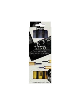 Gubias para Linograbado Pebeo Set 3 141534