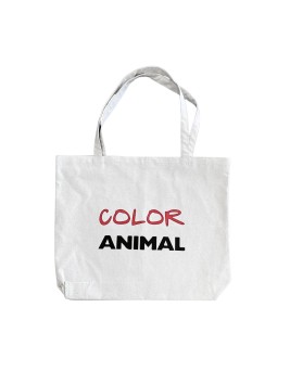 Bolsa Color Animal 100% Algodón 40x50 cm BOLSACA