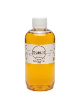 Aglutinante Para Tintas Grabado Burnt Plate Oil Gamblin 8oz