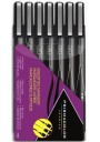 Tiralíneas y Marcador Prismacolor Premier Set 7 Negros 1738862