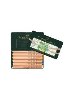 Lápices Pastel Pitt Faber Castell Set 12 Colores FC112112