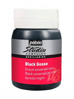 Gesso Pebeo Studio Negro 500 ml 526135