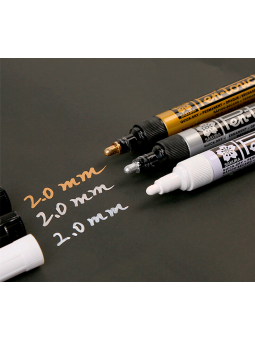 Marcador Permanente Pen Touch Mediano 2mm