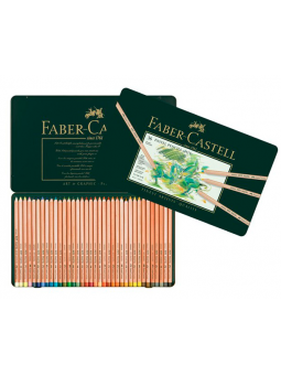 Lápices Pastel Pitt Faber Castell Set 36 Colores FC112136