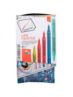 Marcadores de Pintura Derwent Line Painter Graphik Set 1 2302230